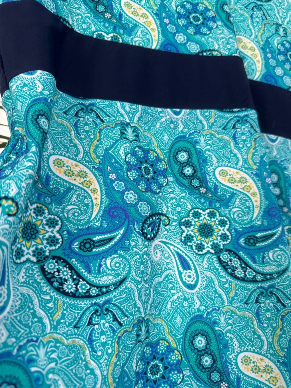 NWT Mazu Swim Paisley Mini Dress - 60s Mod Style with Pockets! - Picture 7 of 10